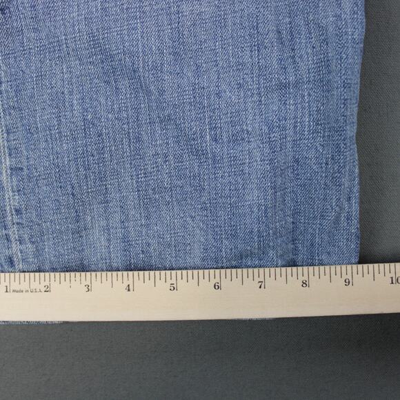 Levi’s 501 Jeans Vintage 90s Straight Leg Mens 42x32 Blue - Picture 8 of 10